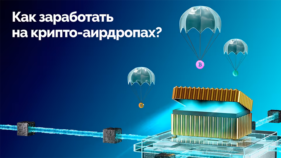 Как заработать на криптовалютных аирдропах